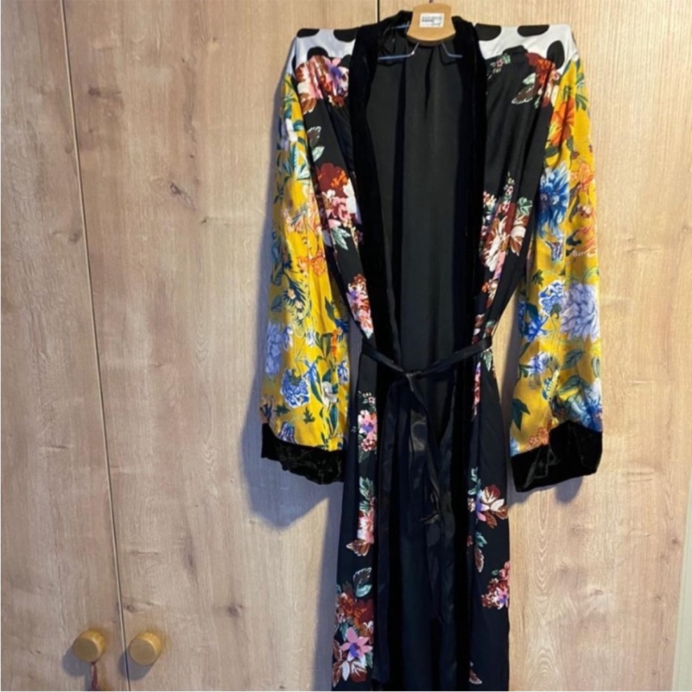 Zara Patchwork Kimono - image 5